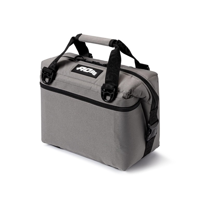 AO Coolers Original Soft-Sided Cooler Bag, Leak-Proof, Insulated, Lightweight, Charcoal,