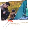 IWOWHERO Multi-use Tent Stakes 4pc Metal Ground Stakes Easy Insertion
