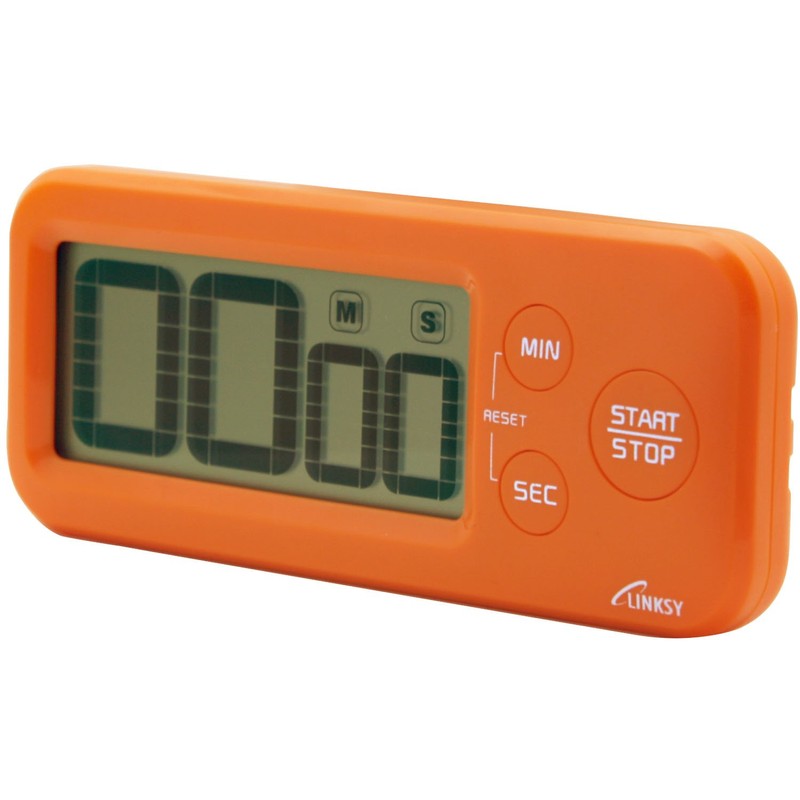 Linksy (rinkusi-) Kitchen Timer (Digital) Orange, 115 × 46 ×