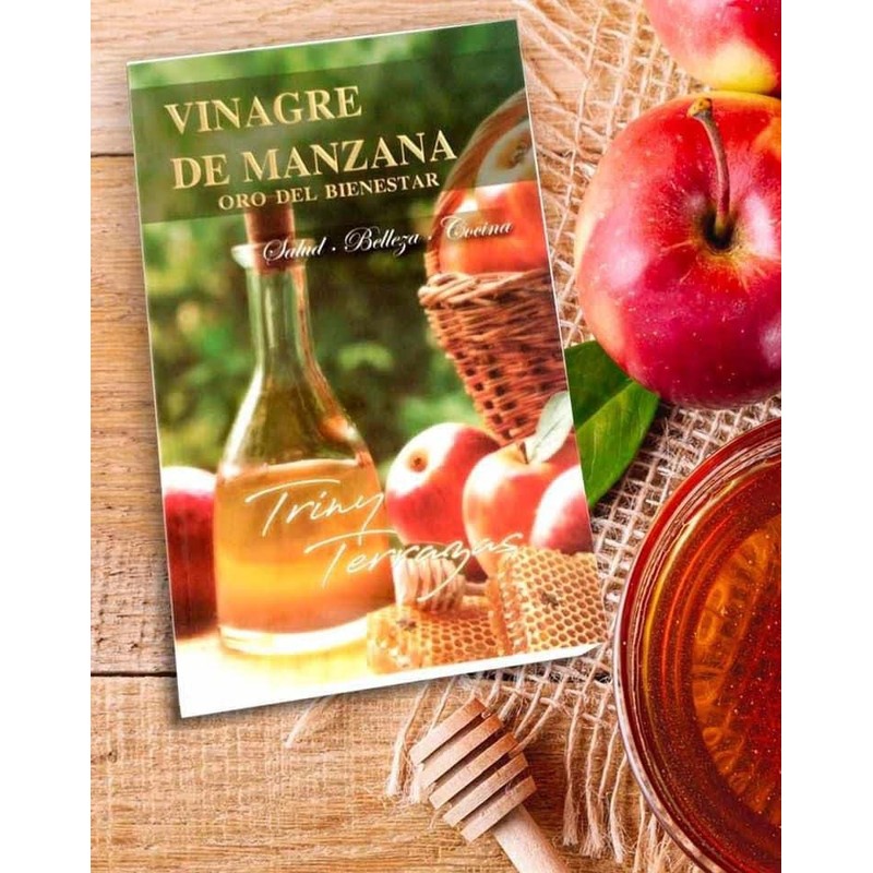 Libro Vinagre Manzana Oro Bienestar Salud Belleza Cocina