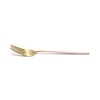 Francfranc Franc Velé Dinner Fork, Gold and Pink