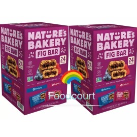 Nature's Bakery 2 Packs Nature's Bakery Fig Bars Variety Pack 24 ct 48 oz Each Pack