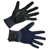 Kerbl Pet Cleaning and Massage Gloves Black/Blue, One Size