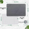 Lydia's Deal Stone Bath Mat Diatomaceous Earth Shower kitchen Super