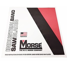 2 Pack - 93.5 X 3/8 X 14 TPI Flex Back Bandsaw Blades - Made in USA - Designed to Cut Wood, Plastic, Cork, Composition Board, Non-Ferrous Metal, Low Alloy Steel