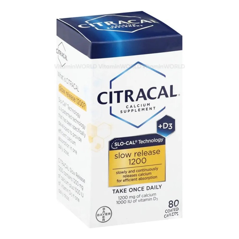Suplemento Nutricional Bayer Citracal D3 Calcio y Magnesio, Sin Sabor