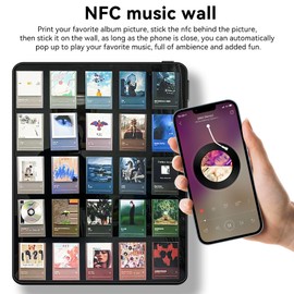 30PCS NFC Tags NTAG215 NFC Stickers Fully Programmable NFC 215 Tags Round 25mm, 504 Bytes Memory Rewritable NFC Stickers Works with Amiibo, TagMo and All NFC Enabled Devices