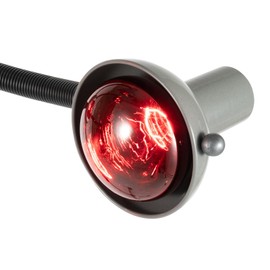 Hair Dryer, 5 Head Infrared Heat Lamp, Adjusting Height Styling Perming Dryer, Salon Heat Lamp, Chrome Arms