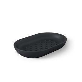 Umbra Junip Oval Soap Dish, Black