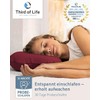 Cushion Cover Raspberry Red Single Pack, Perfect for NuMoon &