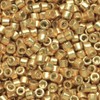 Miyuki abalorio Duracoat de oro galvanizado