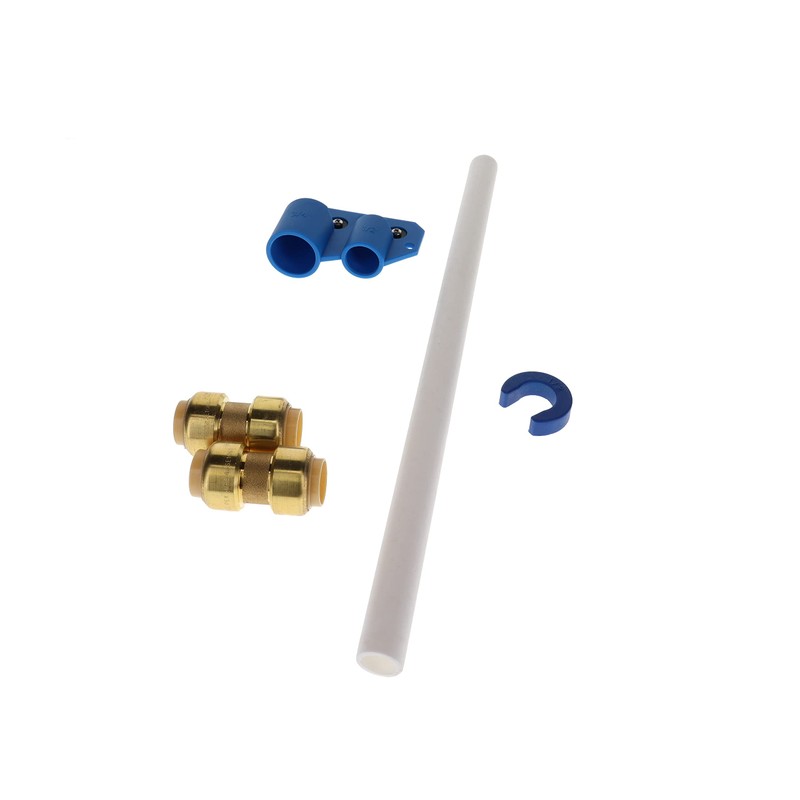 Waterline 1/2" Pipe Repair Kit with Brass Pushfit Couplings |