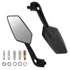 Motorcycle Rearview Mirrors,360 Degree Rotation Foldable Motorcycle Reflectors | Scooter