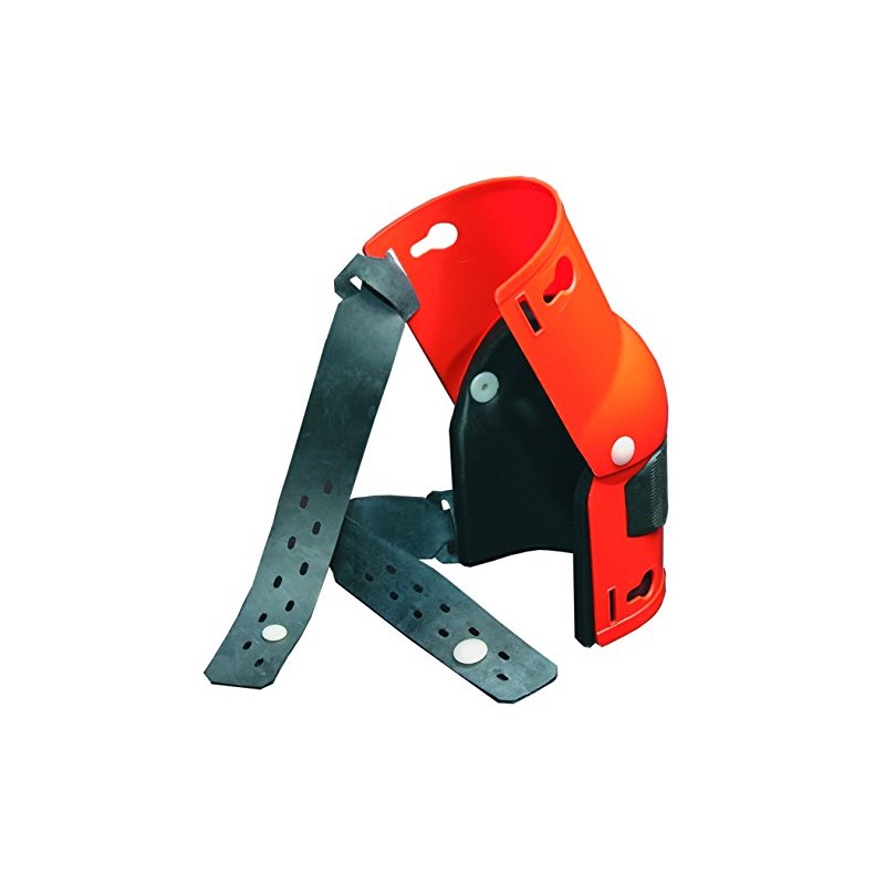 Nierhaus Knee Pads orange, hinged Top