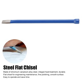 Hyuduo Small Head Flat Utility Chisel, 150Mm Engineering Chrome Vanadium Alloy Steel Masonry Flat Fitter Masonry Chisel for Woodworking,Punch/Chisel/Shovel