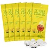 Skinny Coated Almonds Lemon Joy Snacks, Lemon Flavored Healthy Chocolate