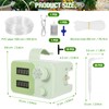Electronic Irrigation Timer, Automatic Hose Tap Digital Sprinkler Automatic Drip