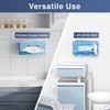 Glove Box Holder, Adhesive Wall-Mounted Metal Dispenser, Tool-Free Organizer for