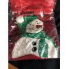 Pier 1 Imports Christmas Snowman Red Mantel Scarf NWT