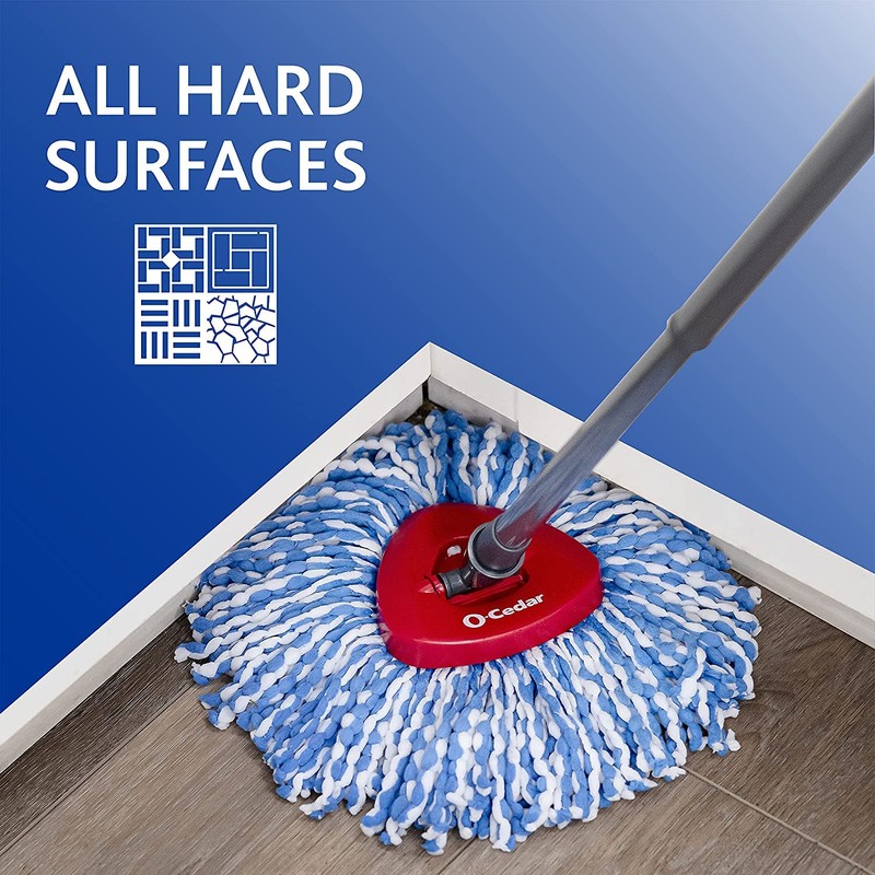 O-Cedar RinseClean Spin Mop Microfiber Refill, 1 CT (Pack of