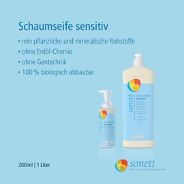Sonett Foam Soap Sensitive 1 Litre