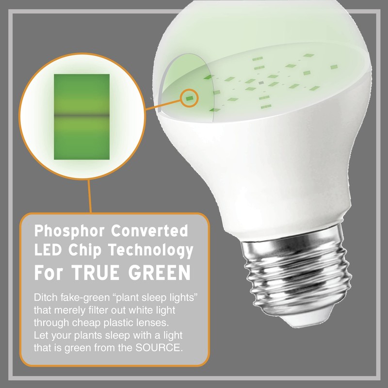 MiracleLED 604614 Green Spectrum Stasis Light, 1 Pack, 60W Grow