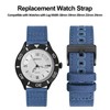WOCCI Canvas Fabric Watch Strap, Quick Release, Compatible Watch Lug