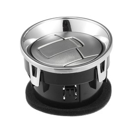 TUCKBOLD Air Vent Panel for Ford F150 2009-2014, Plastic, Silver, Truck Grille, 1 Pcs