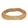 SGT KNOTS Twisted Hemp Rope - All Natural, 3-Strand Rope