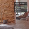 Wall!Supply 3D Wall Panels – Reclaimed Modern Asian Teak Wood