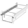 vacane Fridge Organizer Drawer, Clear Plastic Fridge Organizer Bins, Add