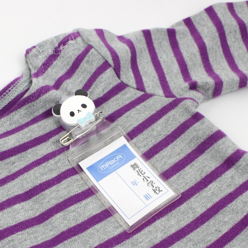 Clipwear Clip Name Tag Clasp Pin-chan Panda CA-008GP