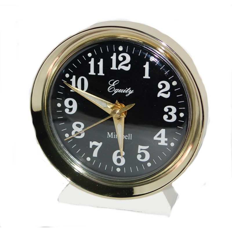 Equity 12020 Analog Key-Wound Bell Alarm Clock