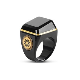 YUENTOEN Finger Tally Counter Clicker, Digital Tally Counter Ring with 0.49in Screen, APP Support, Prayer Reminders, Easy Count(Black,18mm)