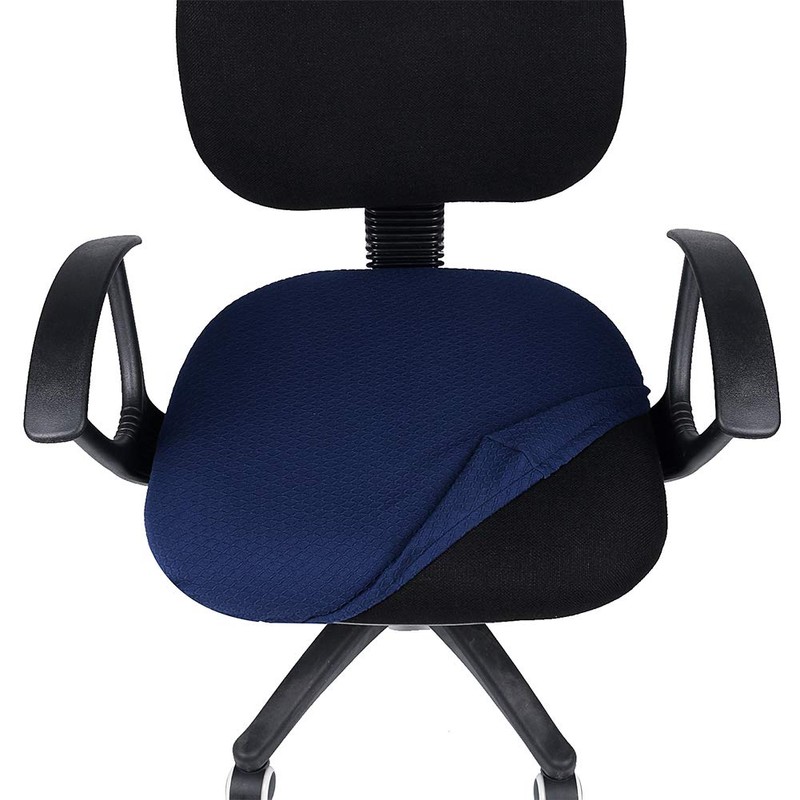 smiry Stretch Jacquard Office Computer Chair Seat Covers, Removable Washable