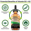 MAX Absorption, Vitamin D3 + K2 (MK-7) Liquid Drops with