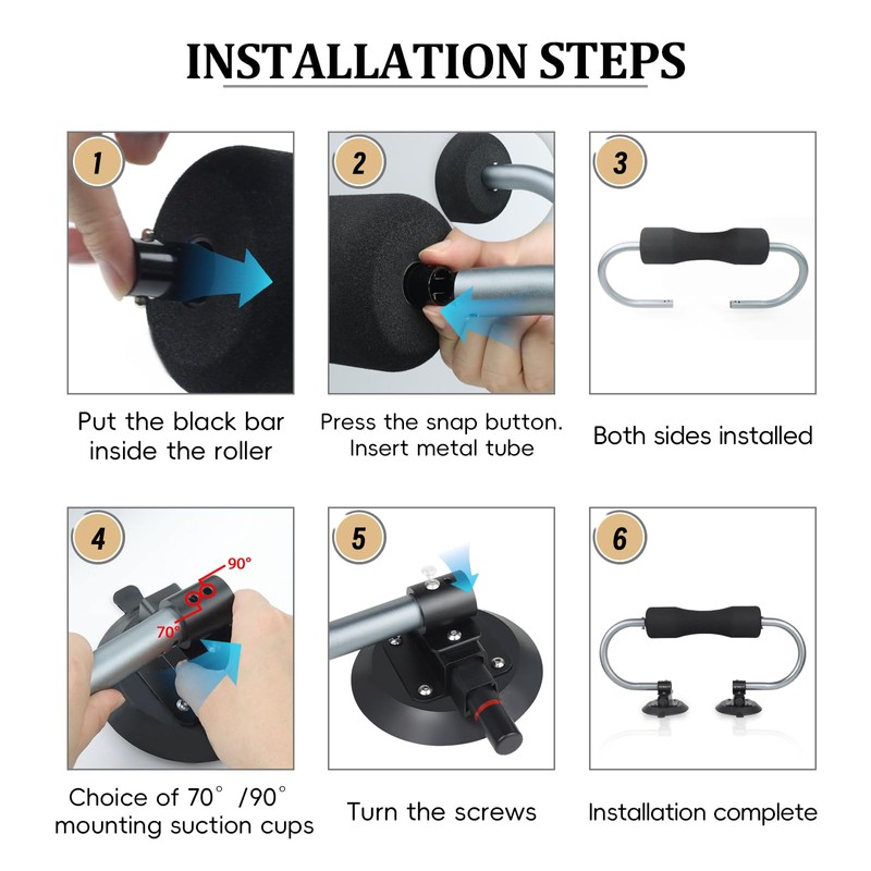 Kayak Roller, Kayak Load Assist with Heavy Duty Pumping Suction