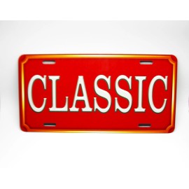 DIGIART INTERNATIONAL CLASSIC ANTIQUE VINTAGE CAR MODEL YEAR METAL NOVELTY CAR LICENSE PLATE AUTO TAG