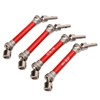 4Pcs Front Rear CVD Drive Shaft Coupler Set 1/10 Scale