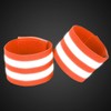 X AUTOHAUX 4 Pcs Reflective Bands for Wrist Reflective Wristbands