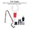 Repair Kit Chain Pickered Removal Set, Durable Steel Material, 3-in-1