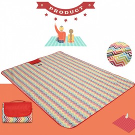 Portable Foldable Large Waterproof Mat - Picnic, Camping, Outdoor Outing Standard/One Size