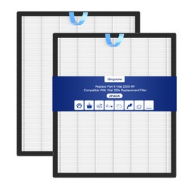 Vital 200S Replacement Filter Compatible with LEVOIT Vital 200S Air Purifie-r, 3-in-1 H13 Grade True HEPA, High-Efficiency Activated Carbon Vital 200S-P Replacement Filter, Vital 200S-RF 2pack