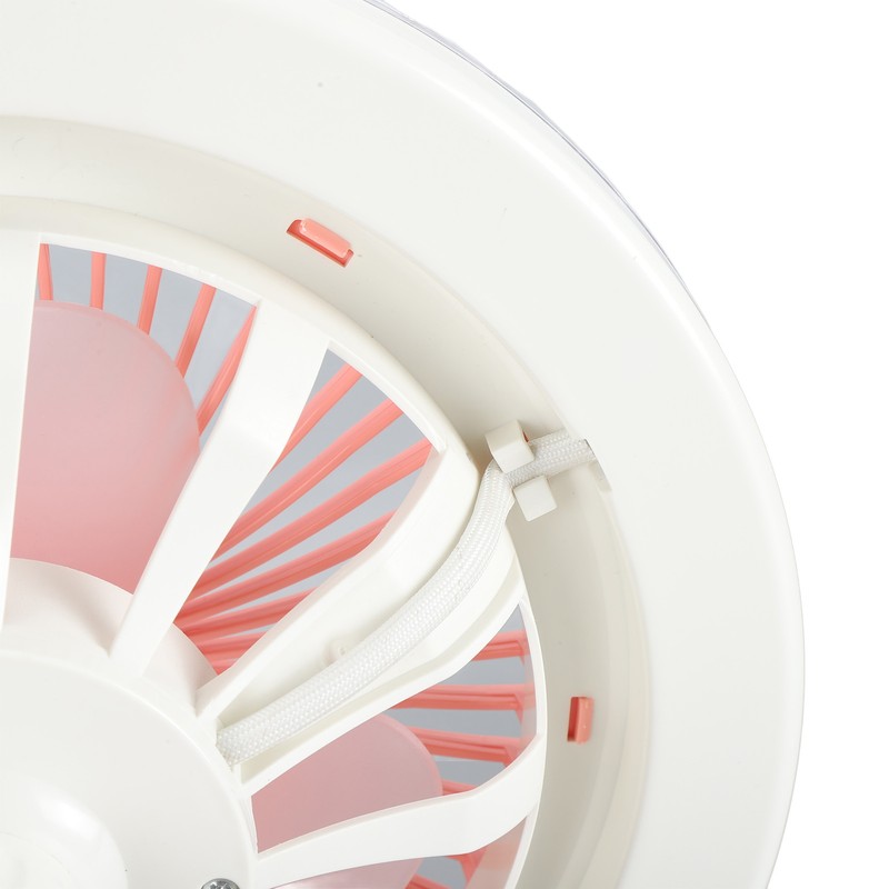 Enclosed Ceiling Fan with Light and Remote Adjustable Timing Mini