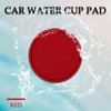 Msyuusr 4PCS Car Cup Holder Coaster, Silicone Honeycomb Auto Anti