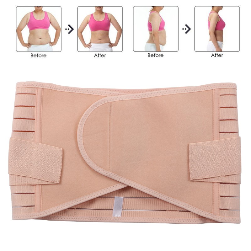 Postpartum Belly Band Polyester Abdominal Binder Support Wrap Belt Body