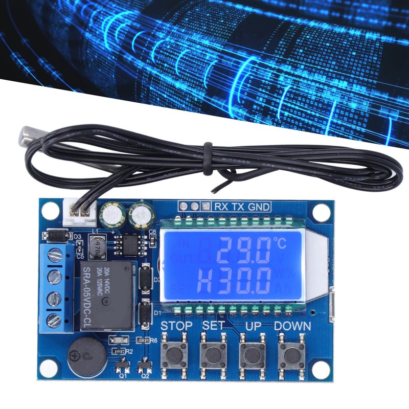 Electronic Temperature Controller Cooling Heating Digital Temp Control Module DC630V