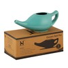 HealthGoodsIn Ceramic Neti Pot for Sinus, Premium Grade, Dishwasher Safe,