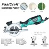 FastCraft Compact Circular Saw + 8pc 4.5" Mini Blades GUARANTEED
