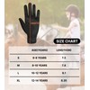 Kids Horse Riding Gloves Equestrian Anti Slip Children Horseback Bike